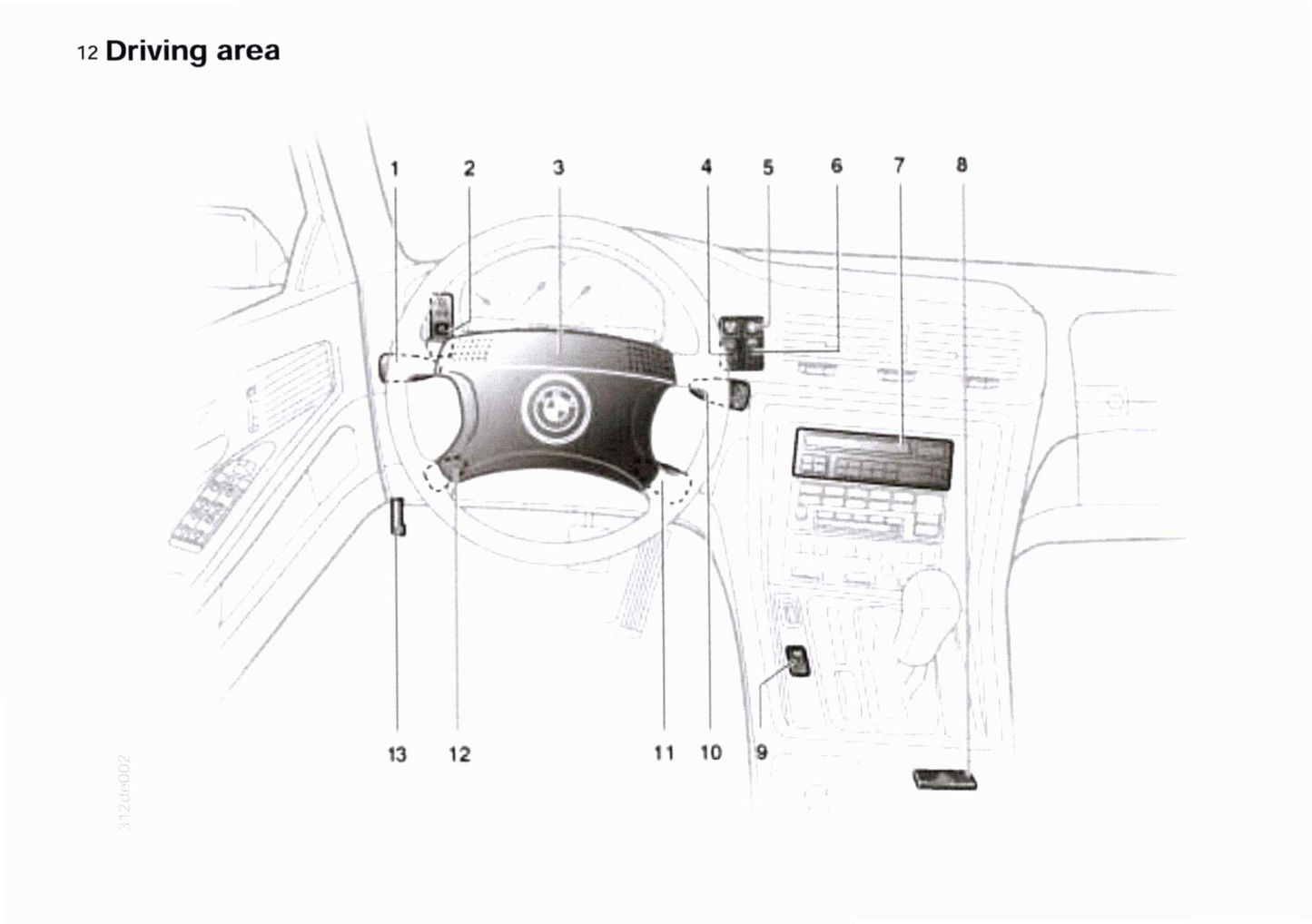 1997 BMW 8 Series Owner's Manual | English