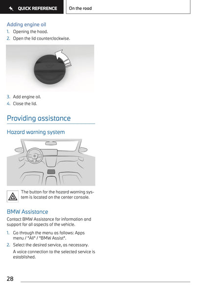 2025 BMW X1 Owner's Manual | English