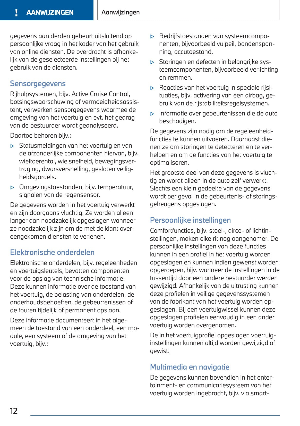 2022-2023 BMW X2 Plug-in-Hybrid Owner's Manual | Dutch