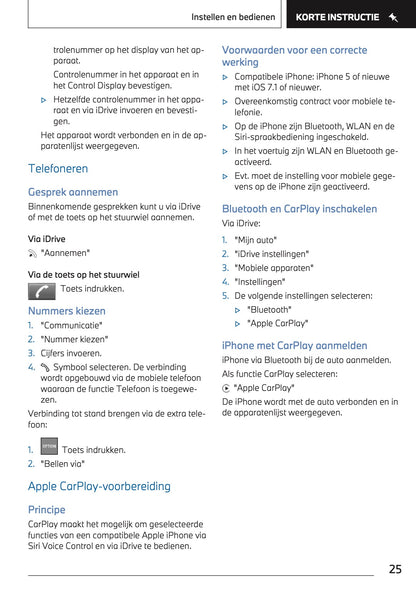 2022-2023 BMW X2 Plug-in-Hybrid Owner's Manual | Dutch