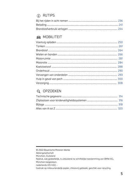 2022-2023 BMW X2 Plug-in-Hybrid Owner's Manual | Dutch