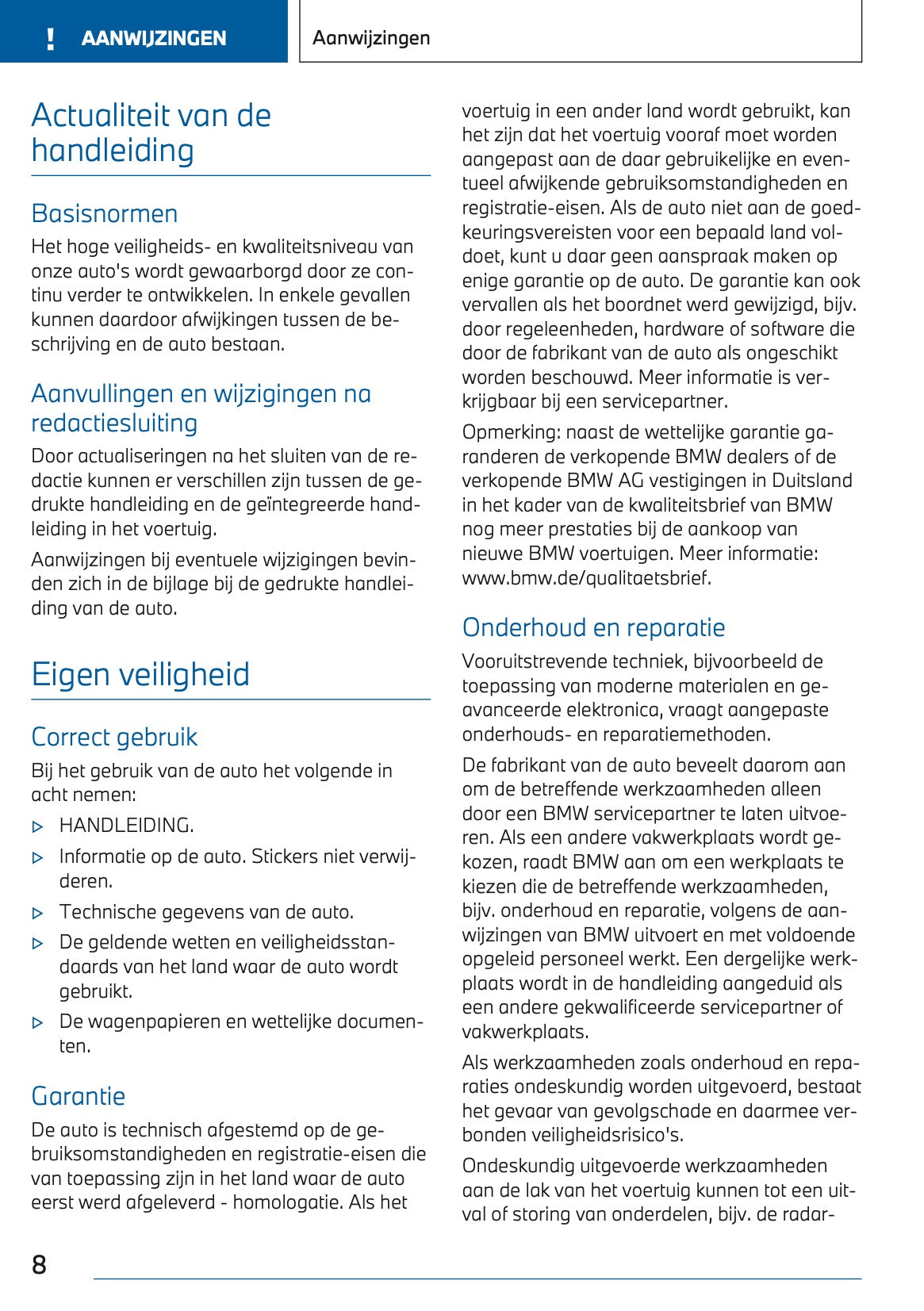 2022-2023 BMW X2 Plug-in-Hybrid Owner's Manual | Dutch