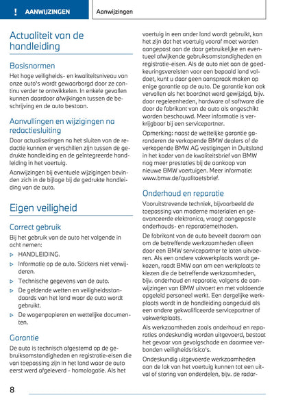 2022-2023 BMW X2 Plug-in-Hybrid Owner's Manual | Dutch