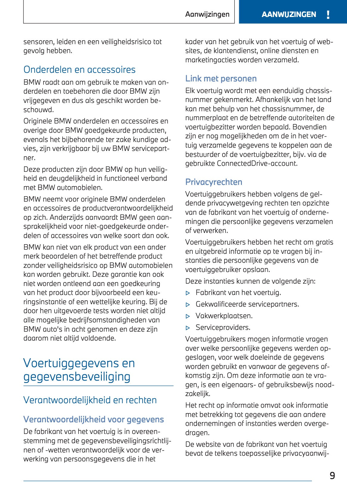 2022-2023 BMW X2 Plug-in-Hybrid Owner's Manual | Dutch