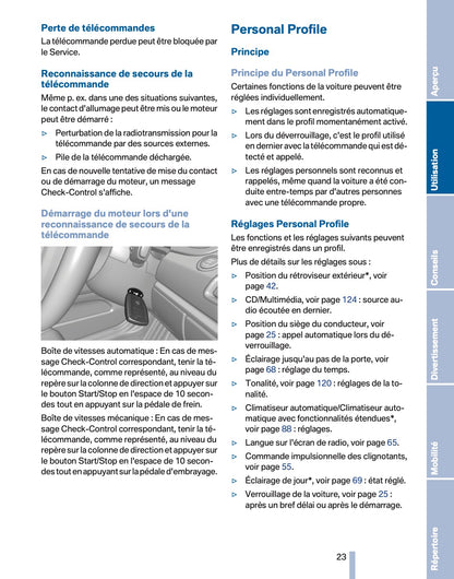 2011 BMW X3 Manuel du propriétaire | Français