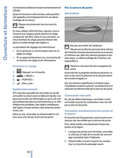 2011 BMW X3 Manuel du propriétaire | Français