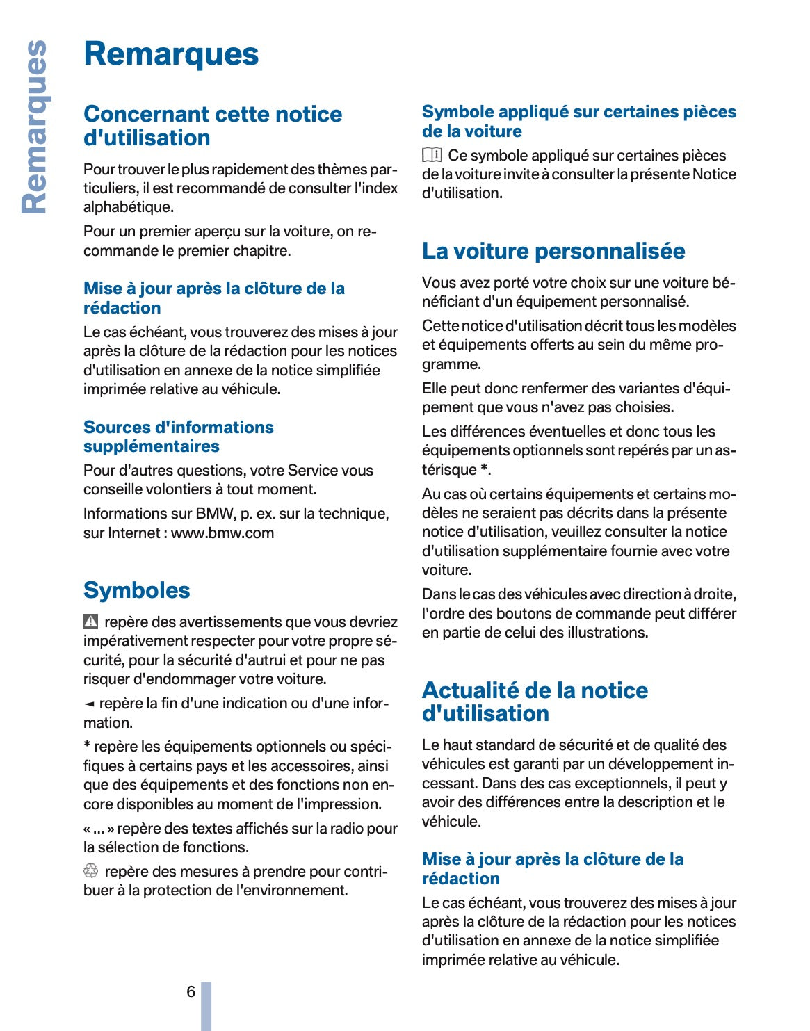 2011 BMW X3 Manuel du propriétaire | Français