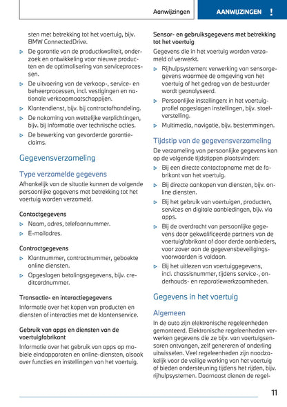 2023-2024 BMW X3 Plug-in-Hybrid Owner's Manual | Dutch