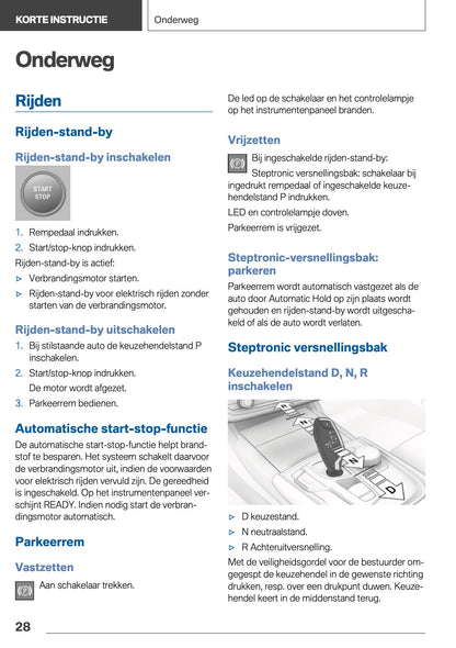 2020 BMW X3 Plug-in-Hybrid Owner's Manual | Dutch