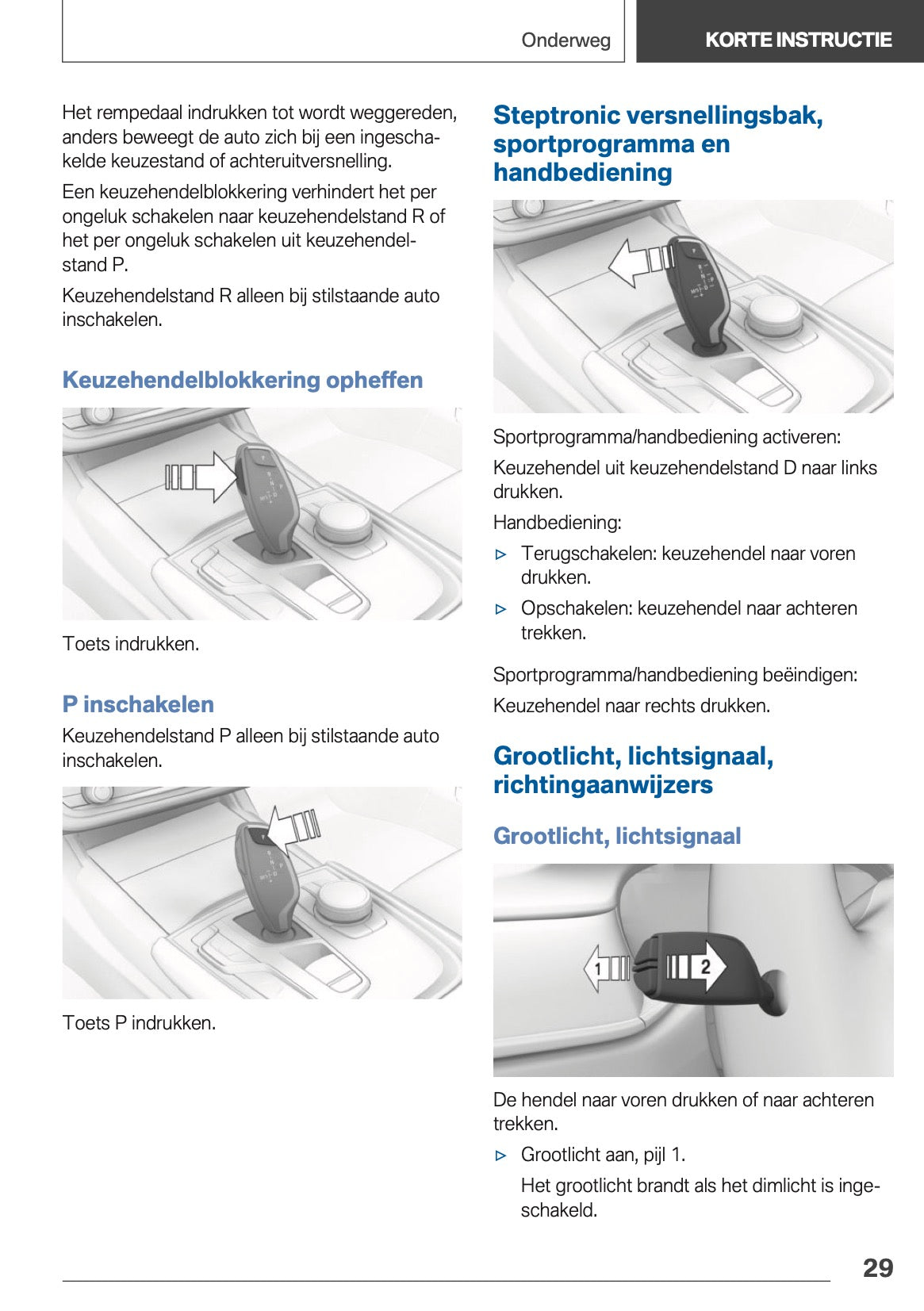 2020 BMW X3 Plug-in-Hybrid Owner's Manual | Dutch