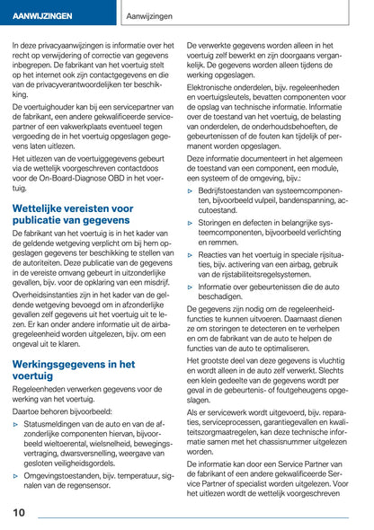 2020 BMW X3 Plug-in-Hybrid Owner's Manual | Dutch