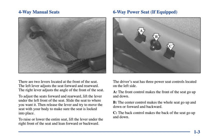2000 Chevrolet Camaro Owner's Manual | English US
