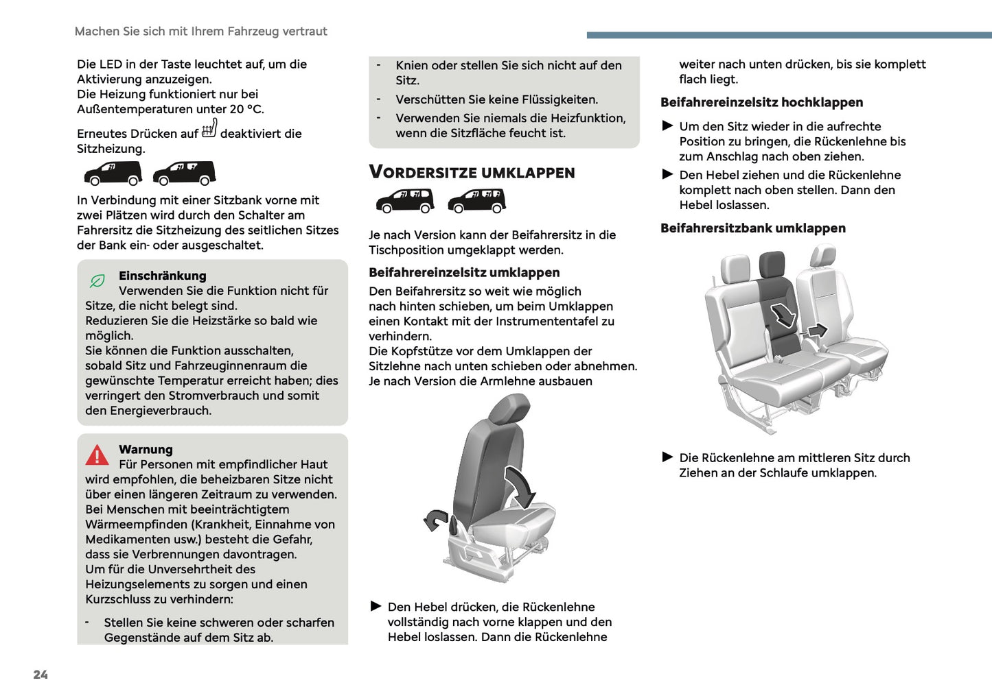 2025 Citroën Berlingo/Berlingo Van Owner's Manual | German