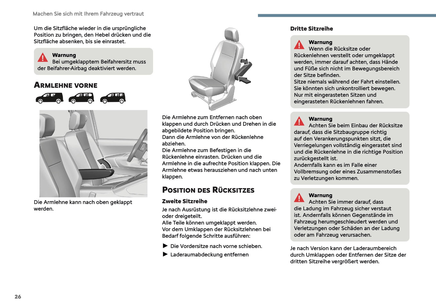 2025 Citroën Berlingo/Berlingo Van Owner's Manual | German
