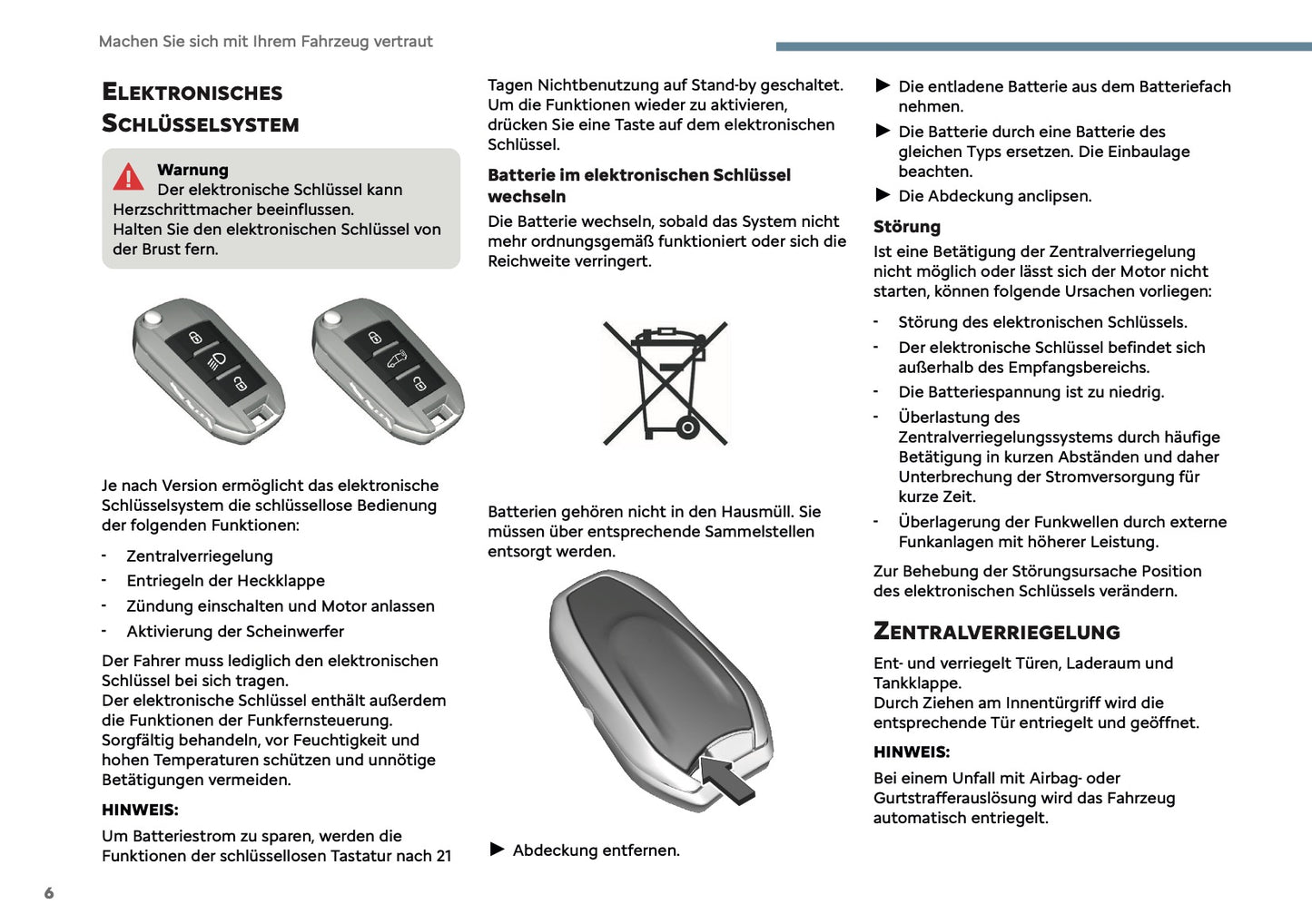 2025 Citroën Berlingo/Berlingo Van Owner's Manual | German