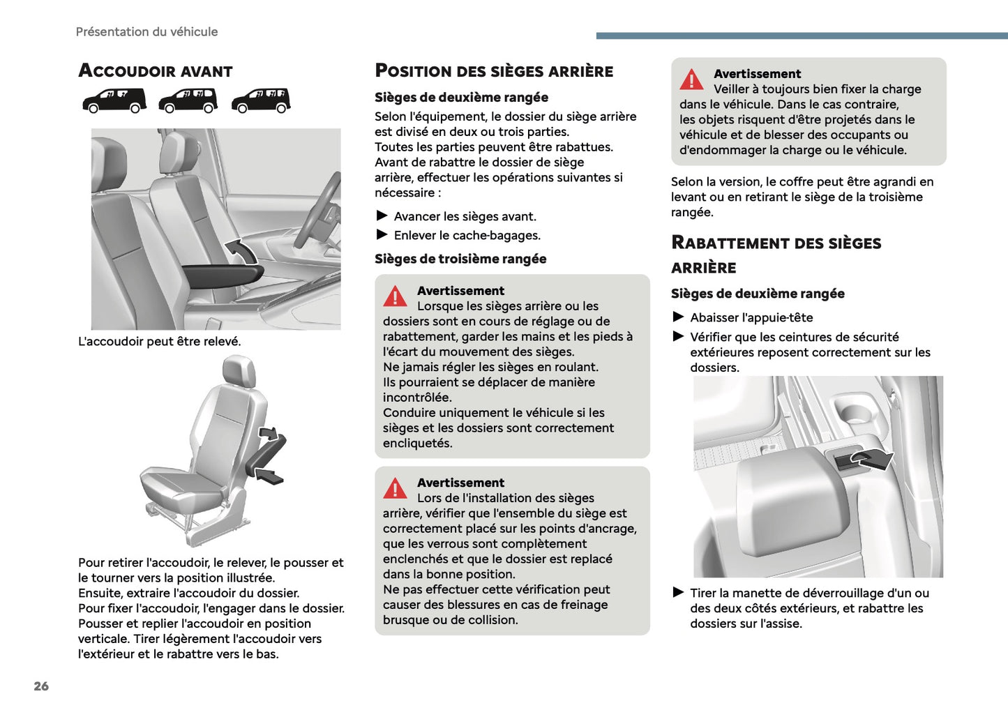 2025 Citroën Berlingo/Berlingo Van Owner's Manual | French