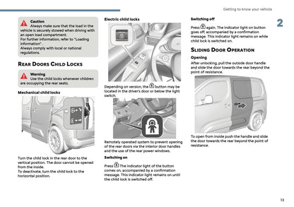 2025 Citroën Berlingo/Berlingo Van Owner's Manual | English