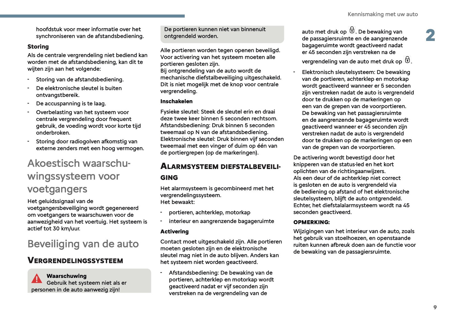 2025 Citroën Berlingo/Berlingo Van Owner's Manual | Dutch