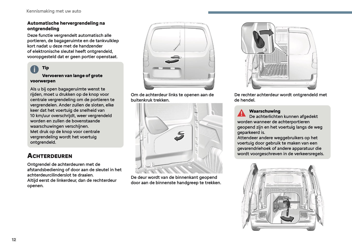 2025 Citroën Berlingo/Berlingo Van Owner's Manual | Dutch
