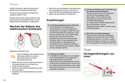 2018-2022 Citroën C1 Bedienungsanleitung | Deutsch