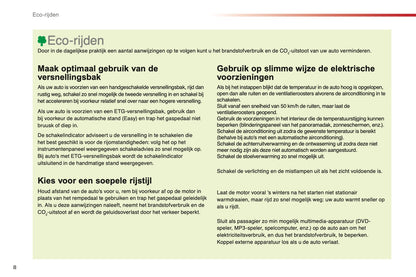 2015-2016 Citroën C1 Owner's Manual | Dutch