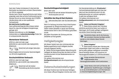 2024-2025 Citroën C3 Aircross Owner's Manual | German