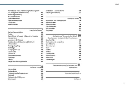 2024-2025 Citroën C3 Aircross Owner's Manual | German