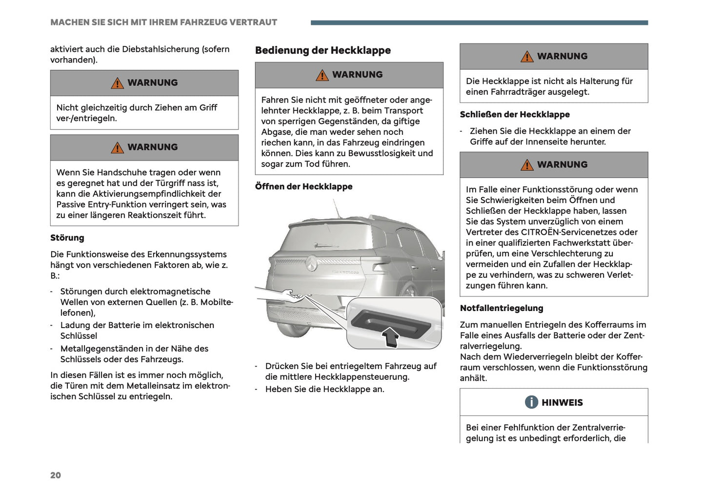 2026 Citroën C3 Aircross Owner's Manual | German