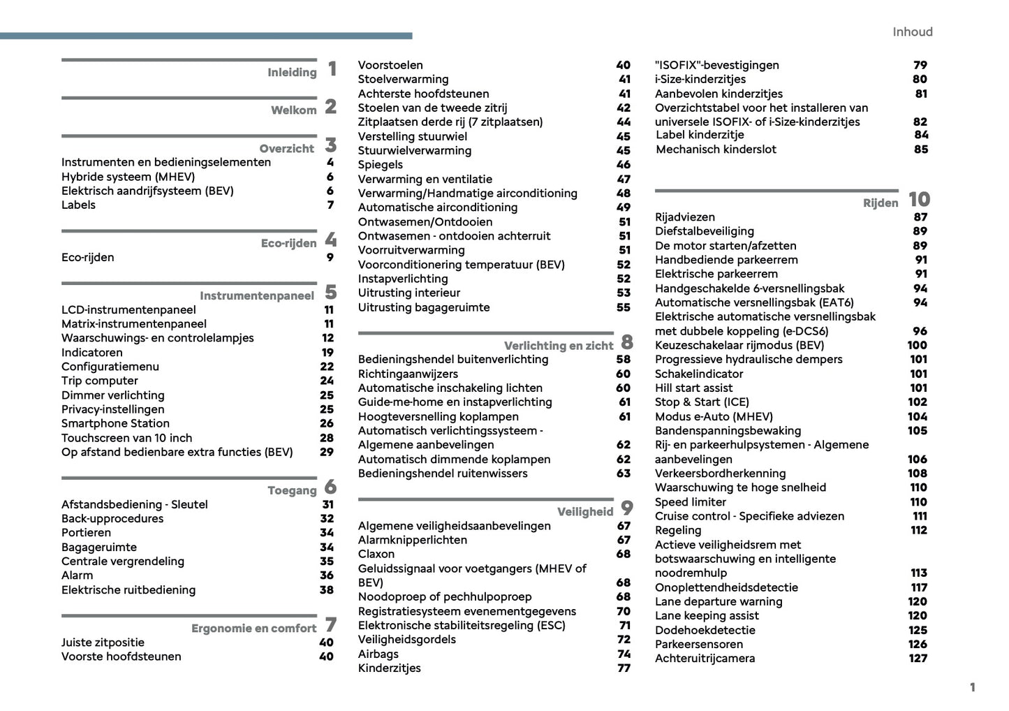 2025 Citroën C3 Aircross Gebruikershandleiding | Nederlands