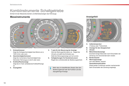 2014-2015 Citroën C3 Owner's Manual | German