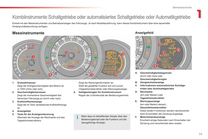 2014-2015 Citroën C3 Owner's Manual | German