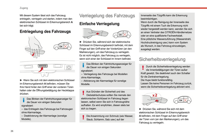 2022-2024 Citroën C3 Owner's Manual | German