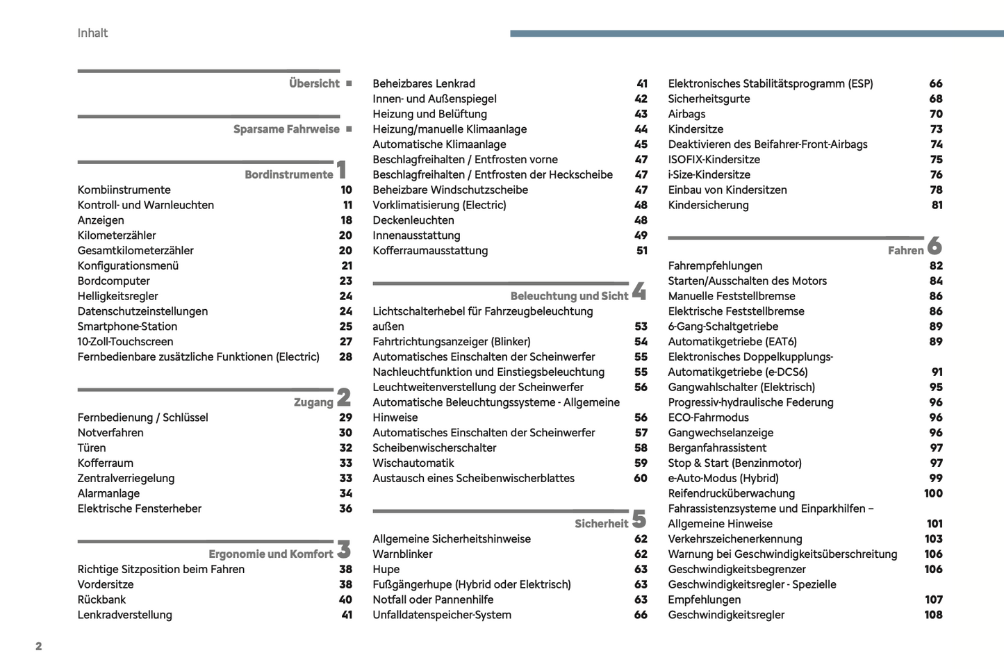 2024 Citroën C3 Owner's Manual | German