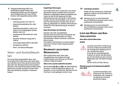 2025 Citroën C3 Owner's Manual | German