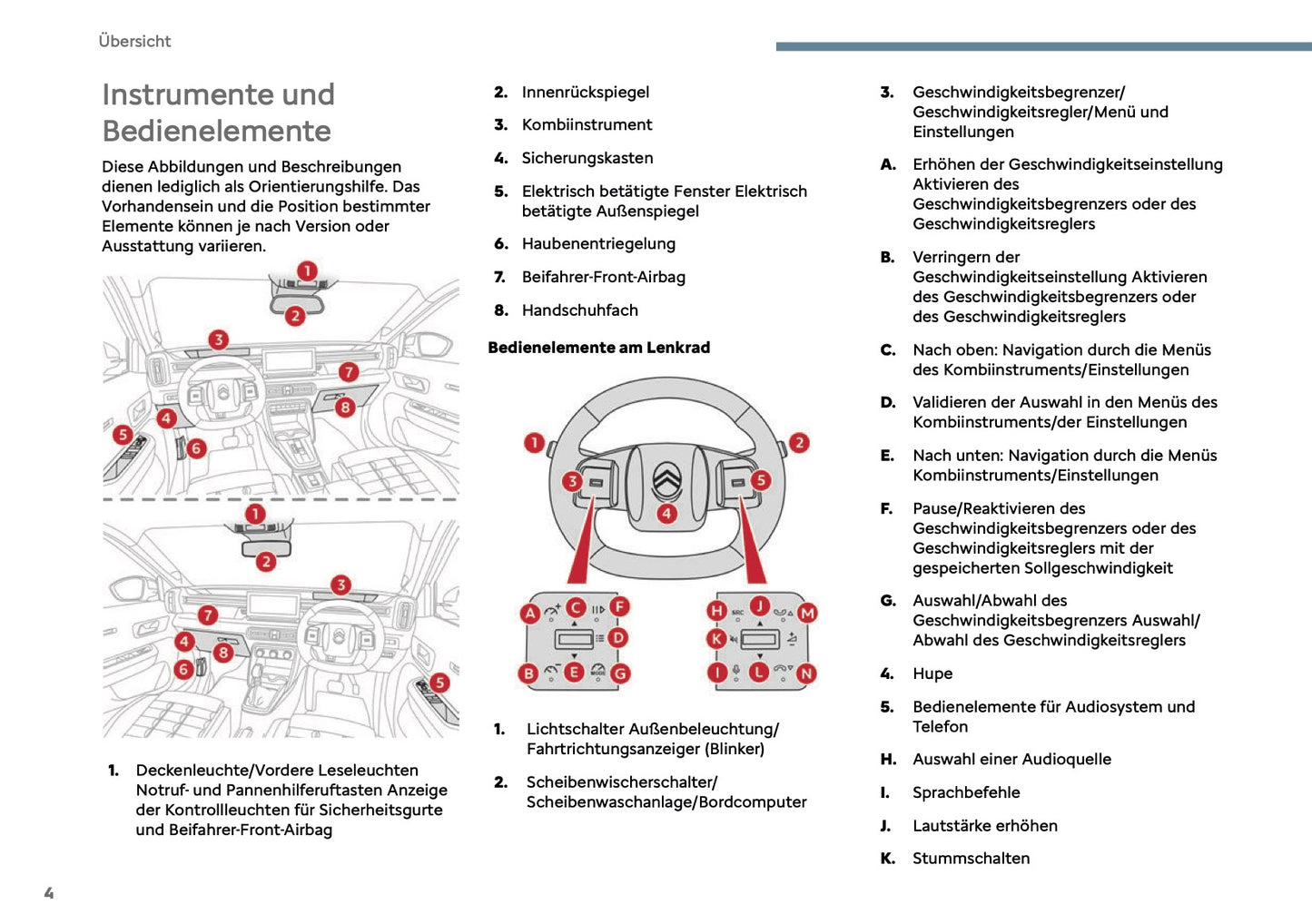 2025 Citroën C3 Owner's Manual | German