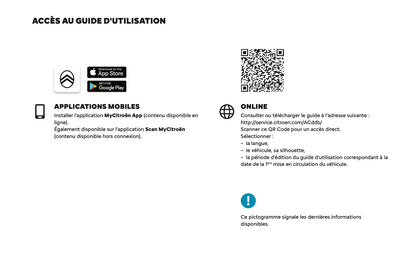 2024-2025 Citroën C3 Owner's Manual | French