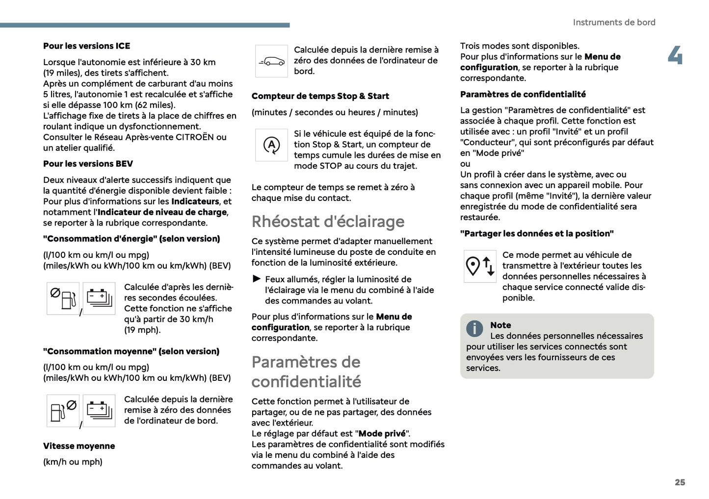 2025 Citroën C3 Manuel du propriétaire | Français
