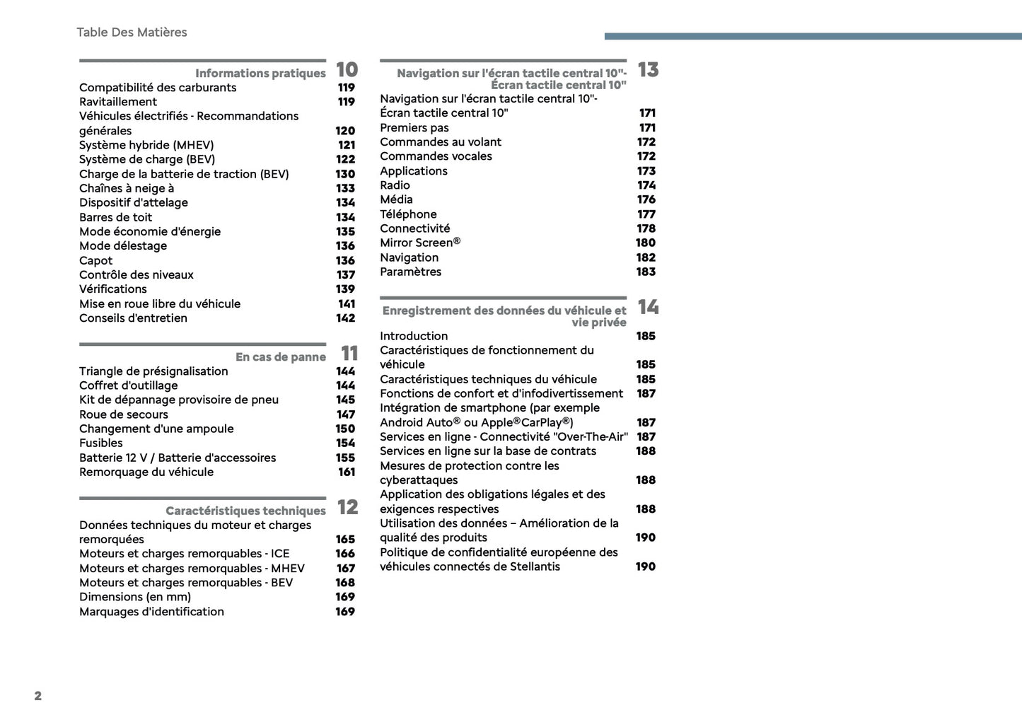 2025 Citroën C3 Manuel du propriétaire | Français