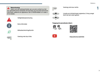 2025 Citroën C3 Gebruikershandleiding | Nederlands