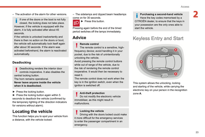 2022-2024 Citroen C3 Gebruikershandleiding | Engels