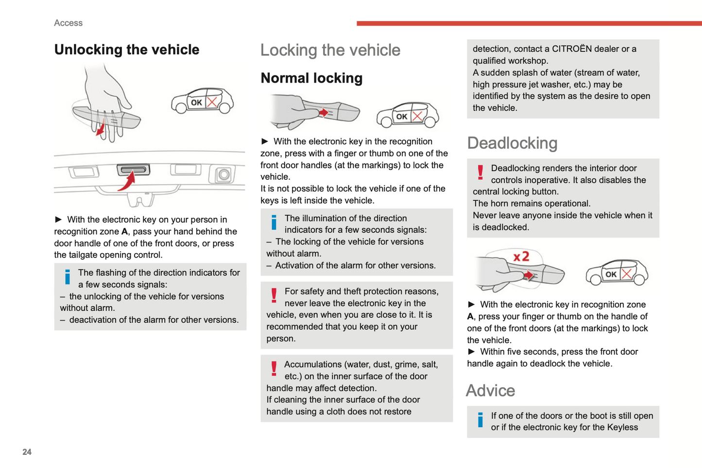 2022-2024 Citroen C3 Gebruikershandleiding | Engels