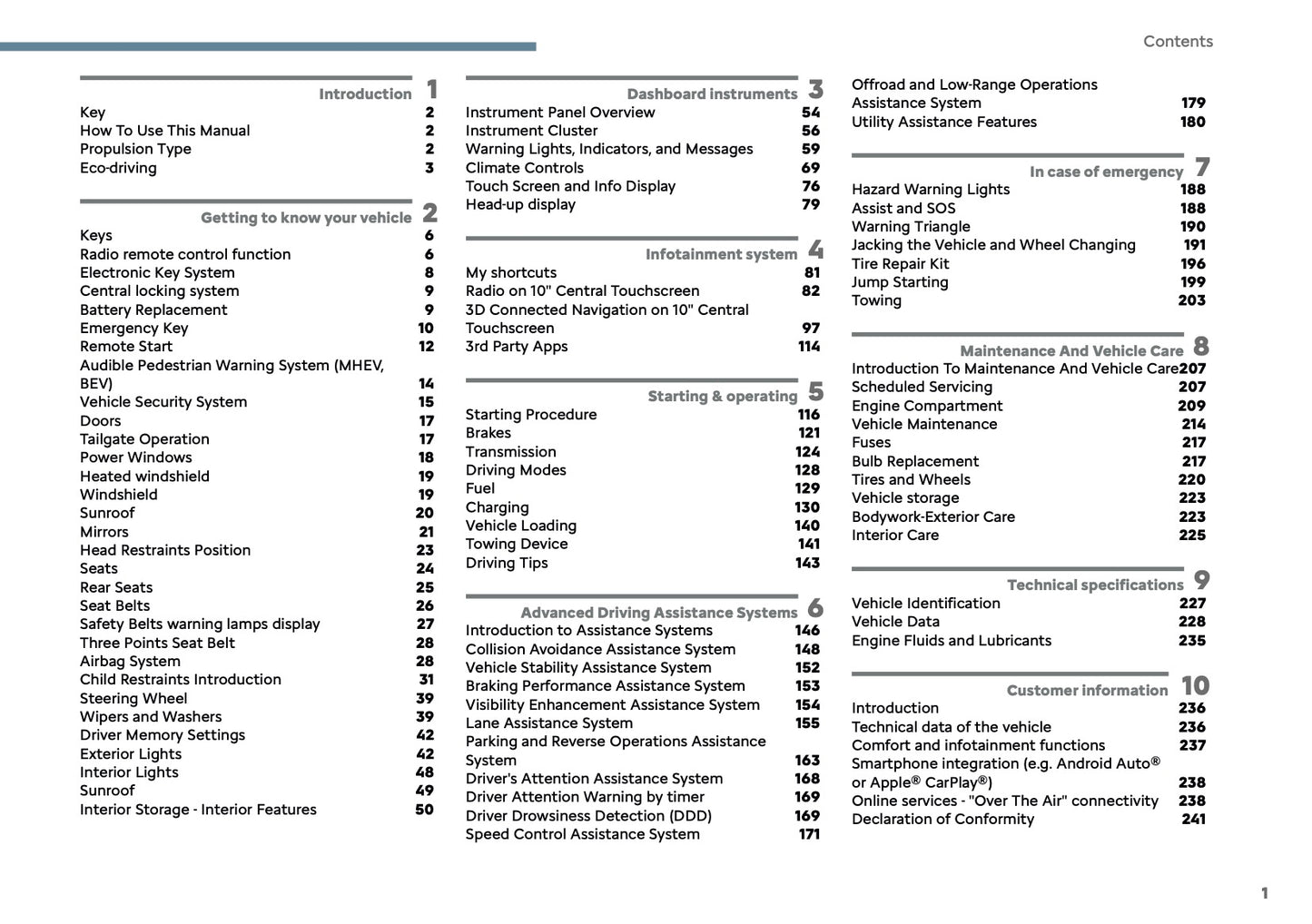 2026 Citroën C4/C4 X Owner's Manual | English