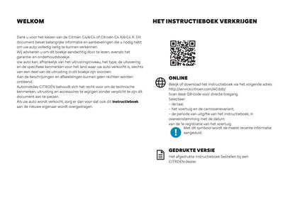 2026 Citroën C4/C4 X Gebruikershandleiding | Nederlands