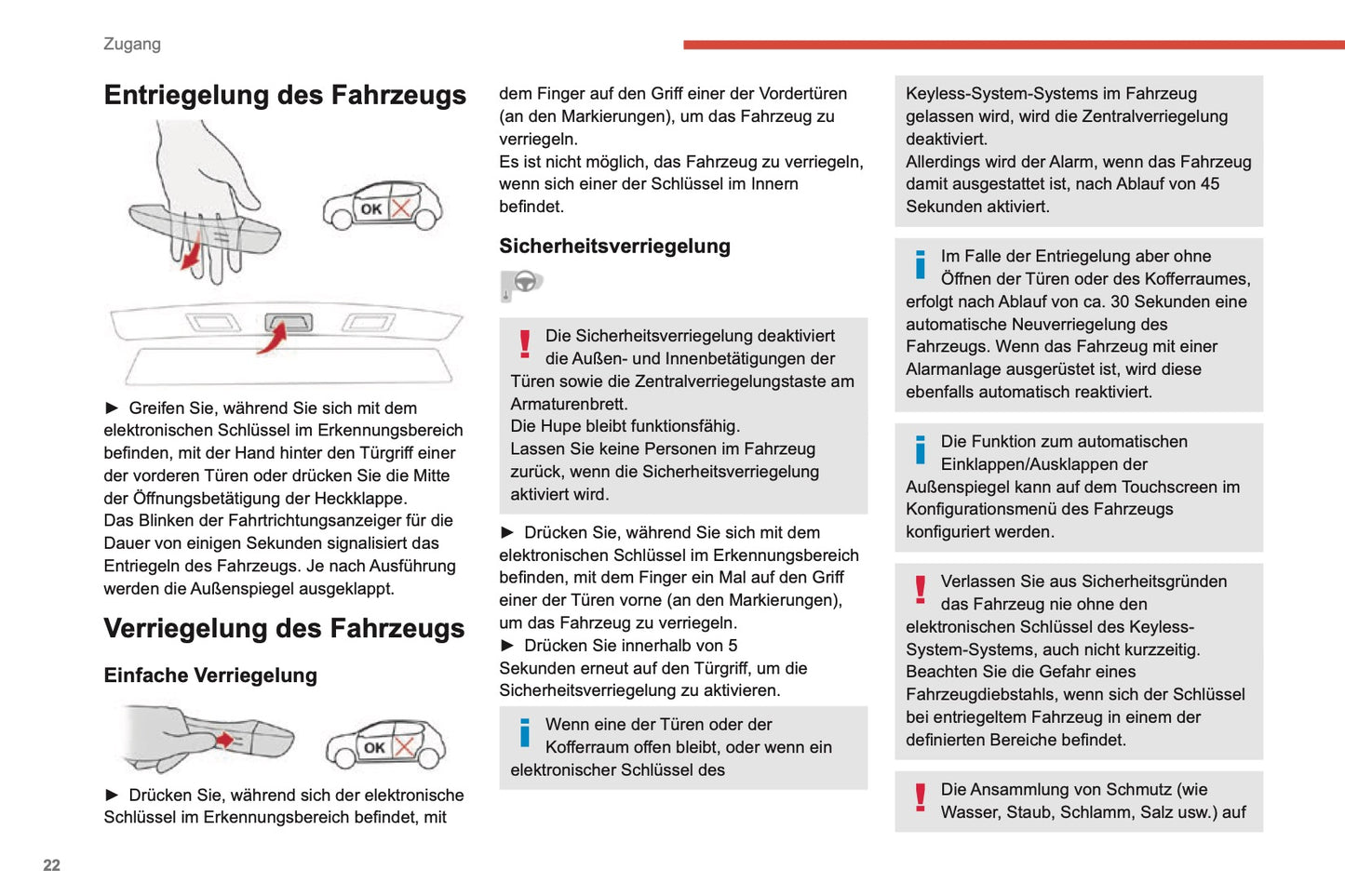 2019-2021 Citroën C4 Cactus Owner's Manual | German