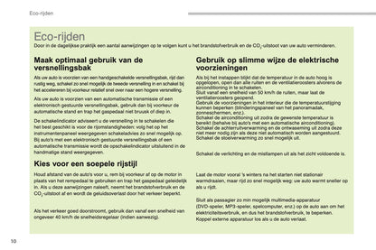 2014-2015 Citroën C4 Owner's Manual | Dutch