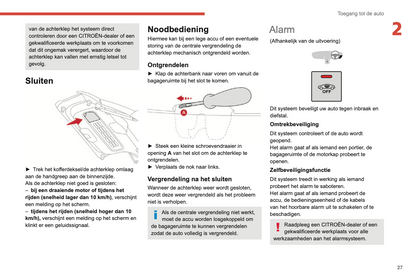 2019-2021 Citroën C4 Cactus Owner's Manual | Dutch