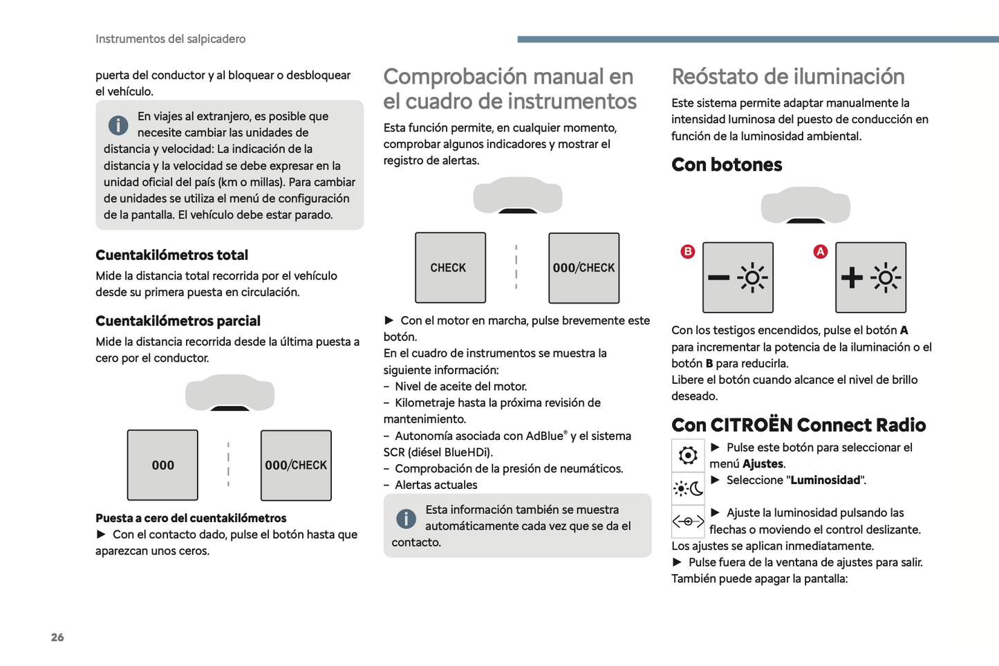 2024 Citroën C5 Aircross Owner's Manual | Spanish