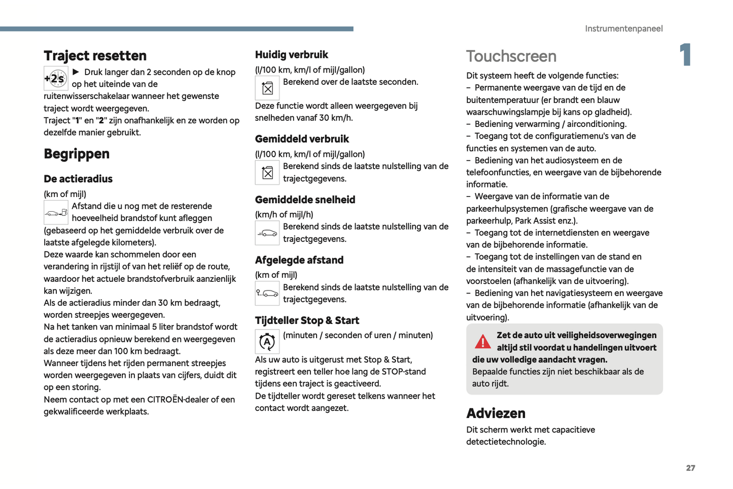 2024 Citroën C5 Aircross Owner's Manual | Dutch