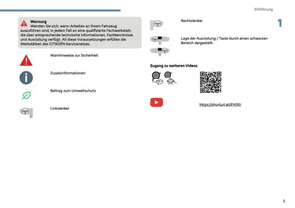 2025 Citroën C3 Aircross Bedienungsanleitung | Deutsch