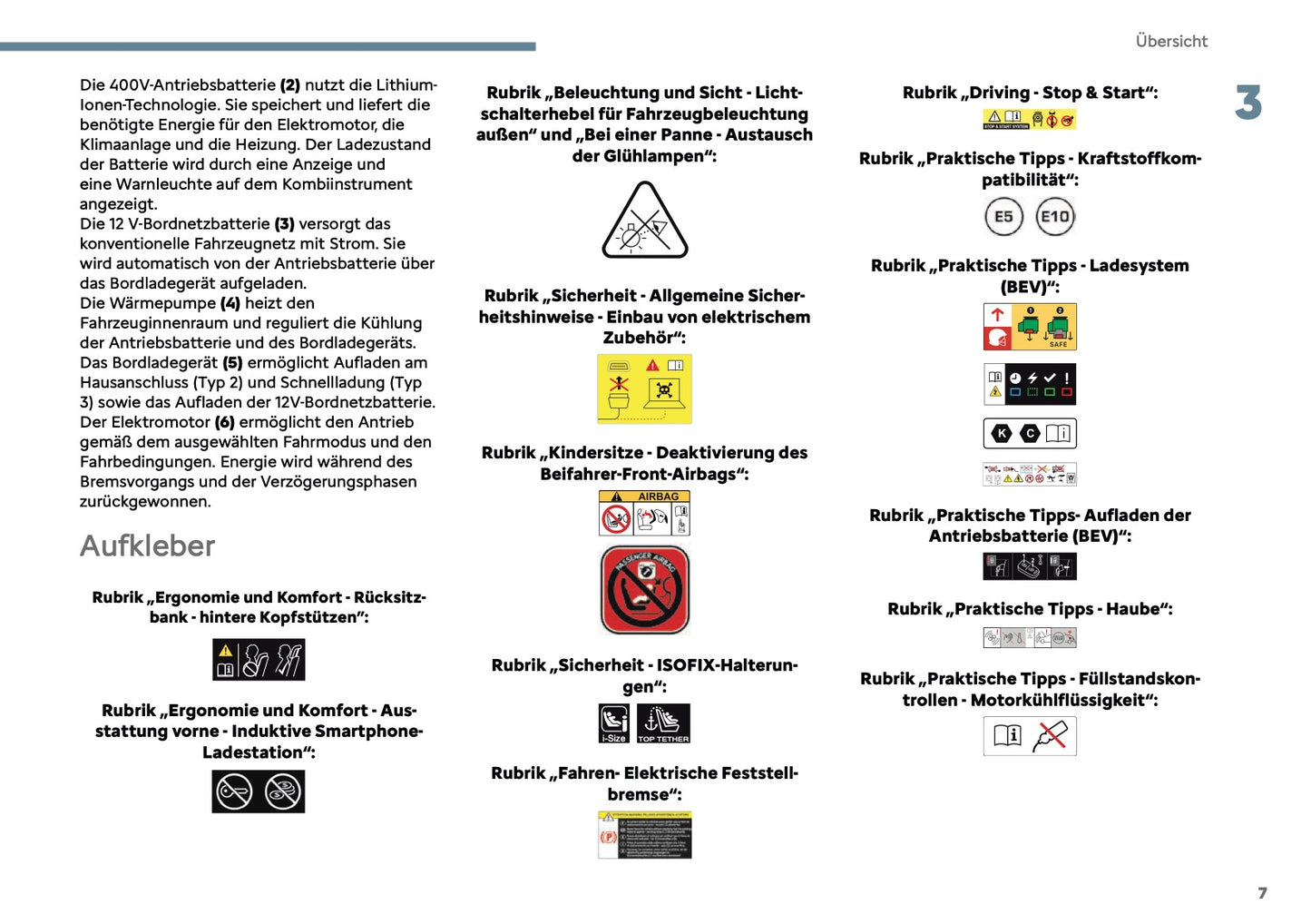 2025 Citroën C3 Aircross Bedienungsanleitung | Deutsch